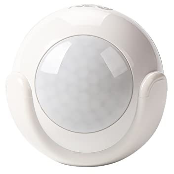 Détecteur de mouvement PIR WiFi 2,4 G Hz pour système d'alarme et Smart Home, portée jusqu'à 7 m à 110 °, mural et encastré, pour intérieur et extérieur (détecteur)
