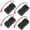 BGTXINGI 4 Pack Battery Holder 4 Cell AA Battery Container Holder Case with JST Plug Connector for RC Car Truck Airplane