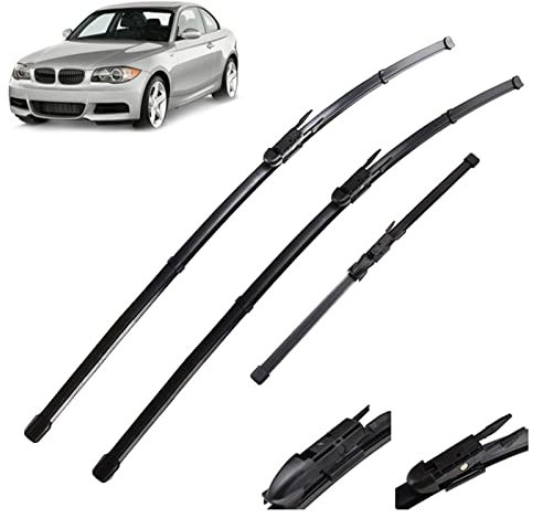 Scheibenwischerteile Scheibenwischer Vorne Und Hinten Wischerblätter Set Für BMW 1er E81 E87 116i 116d 118i 118d 120i 120d 123d 130i 2004–2010 20 20 12 