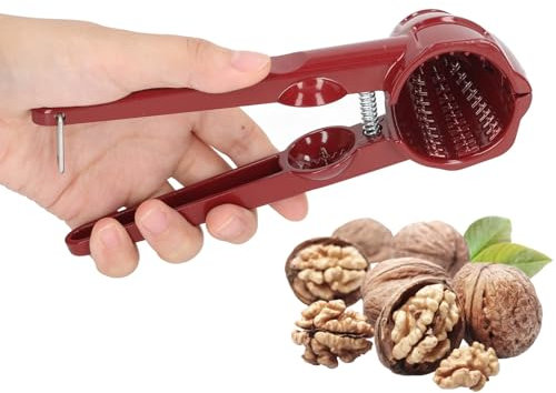 MOUMOUTEN Nussknacker, 3-in-1-Nussknacker-Pekannussknacker, Aluminium-Multifunktionsbecherförmiges Zangenöffnerwerkzeug, Für Walnussnüsse, Kastanienmelonenkerne