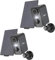 ieGeek 2K Caméra Surveillance WiFi Exterieure sans Fil Solaire, Vision Nocturne Couleur, AI Détection Mouvement, Audio Bidirectionnel, Alexa/IP65 (Noir-2pcs)