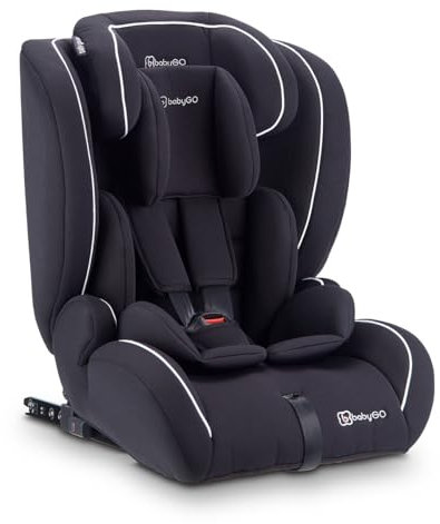 BabyGo Free Fix i-Size black Kindersitz 76-150cm | 2451