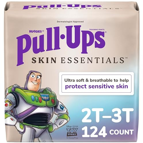 Pull-Ups Jungen Skin Essentials Töpfchentrainingshose Trainingsunterwäsche 4T-5T (17.2-22.7 kg), 99 Ct (3 Packungen mit 33 Stück)