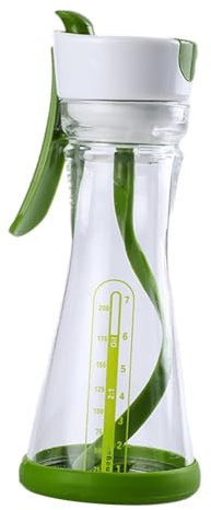 Gralara Shaker per condimenti per Insalata Mixer per condimenti per Insalata Gadget da Cucina Miscelatore per Salse Facile da versare Tazza per mescolare per