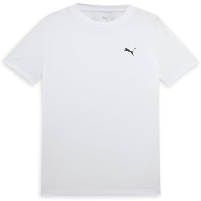 Puma Jungen Tad ESS Tee B T-Shirts, Puma White, 176 EU