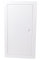 Aqbau® Trappe d'inspection en métal - 40 x 60 cm - Blanc - Pour travaux de réparation à sec - Porte d'entretien - Fermeture à pression - Clapet d'entretien - Pour construction sèche