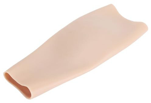 Brrnoo Manchon de Mollet en Silicone O de Couleur de Peau, Coussinets de Jambe, Correcteur de Coussinets de Mollet, Amélioration Réaliste des Jambes, Rehausseur de Jambe en Silicone (S)
