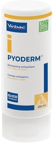 Pyoderm Dermatologisches Shampoo 250 ml für Haut mit mikrobiellem Ungleichgewicht für Hunde und Katzen