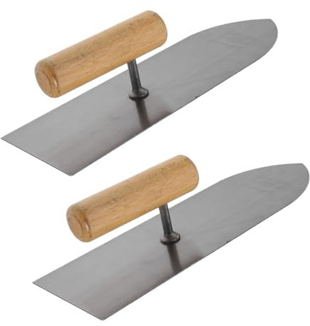 ARTIBETTER Robuste Trockenbaukelle Aus Stahl Und Holz Verputzwerkzeug Zum Glätten Von Wänden