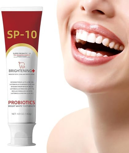 sip-10 Zahnpasta | Probiotische Zahnpasta Zur Fleckenentfernung | 140g Freshen Breath Zahnpasta, Zahnaufhellungs-Zahnpasta Zur Entfernung Von Zahnaufhellungsflecken