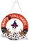 TOPBATHY 3st Halloween-dekorationen Zum Aufhängen Halloween-zubehör Aufhänger Heimdekoration Halloween-haustürschild Hängendes Schild Mit Halloween-thema Hängende Wandschilder Mann Hölzern