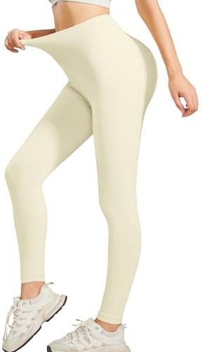 FXTYK Sport Leggings High Waist Yoga Push Up Lang Sportleggins Sexy Fitness Yogahose Shape Kompressionshose Gym Jogginganzug Sporthose FüR Damen
