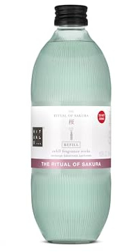 RITUALS The Ritual of Sakura Duftstäbchen Refill, Kirschblüte, 500 ml | Langanhaltender Raumduft, Duftstäbchen, Luxus-Diffusor, kontinuierlicher Duft