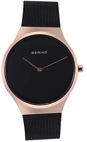 BERING Damen und Herren Uhr Quarz Movement - Classic Collection mit Edelstahl und Saphirglas 12138-166 Armbandsuhren - 3 ATM