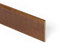 TWE Tucci Wood Essence Battiscopa in Legno Tanganika Moderno per Interni Made in Italy Resistente a Lavaggi al 100% Tinto Noce Chiaro Confezione x1 (10x100x2400) mm