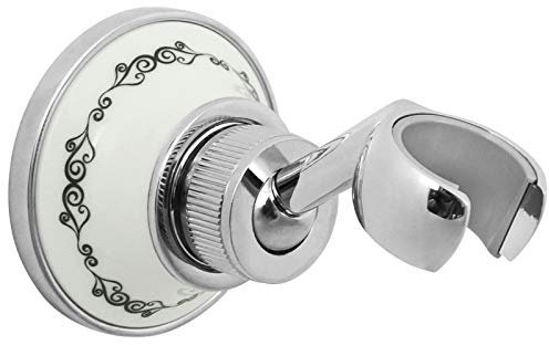 Welfenstein Nostalgie Brausehalterung PN Retro Brausehalter Messing verchromt