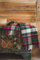Ger3as Wolldecke Plaiddecke mit Fransen 130 x 210 cm Warme Decke Aus Schurwolldecke 100% Neuseeland Wolle Decke, Plaid oder Blankie für Sofa und Bett (Schottisch Grün)