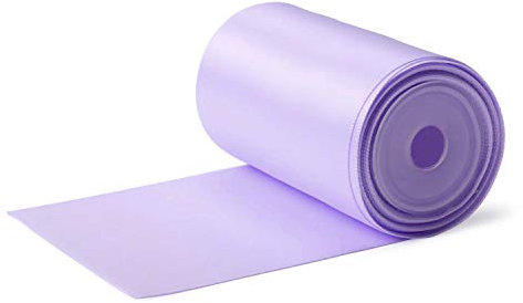 RUSPEPA Doppelseitiges Satinband – 75mm x 4.5m Geschenkband Dekoband - 430 Lt.Ochid