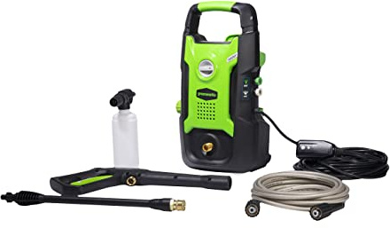 Greenworks 1500 PSI 1.2 GPM Pressure Washer (Upright Hand-Carry) PWMA Certified