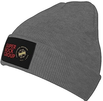 Kompatibel mit Super Bock Beanie Mützen Strickmütze Skull Caps für Herren Damen Winter Warme Skimütze Chemo Mütze Unisex Kopfbedeckung Geschenk