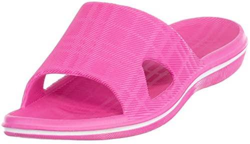 Brandsseller Dambadskor, badtofflor, badtofflor, strandskor, uni, Rosa rosa, 40/41 EU