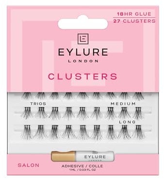 Eylure Clusters Individuals Trios (18 hr glue)