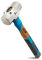 OX Tools 3lb Club Hammer Straight Hickory Handle with TPR Grip Mini Sledge Heavy Duty Demolition Real Steel Hammer Head OX-P089403