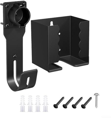 Electric Car Charger Bracket,Wall Mounted Electric Car Charger Electric Car Charging Cable Bracket Organizer For SAE J1772 for Garages and Outdoor Use