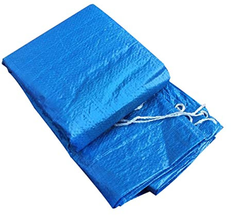 Toyvian Cubierta de Polvo de Piscina Cubierta de la Piscina Cubierta para Piscina inflables de Piscina Lonas Cubiertas Redondas para Piscinas Cubierta de Polvo de la Piscina Azul