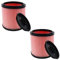 LVXBHZQD Filtro HEPA A11R (2 Unidades) Compatible con Cartuchos De Filtro Y Retenedor For Aspiradoras Vacmaster De 5 A 20 Galones (para Húmedo/seco), VCFF
