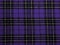 Minerva Lurex Poly-Viskose-Tartan-Kleiderstoff, Meterware, Violett