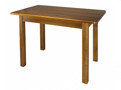 Magnetic Mobel Tisch Esstisch Küchentisch Speisetisch Kiefer massiv Restaurant Holz (60x120, Eiche)