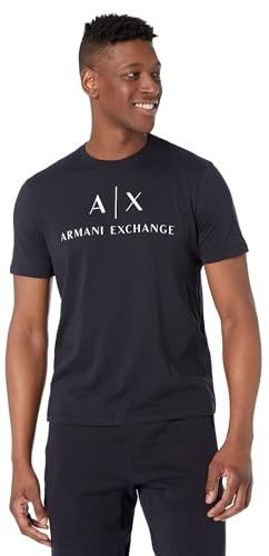 Armani Exchange Herren 8nztcj T-Shirt, Blau, XL