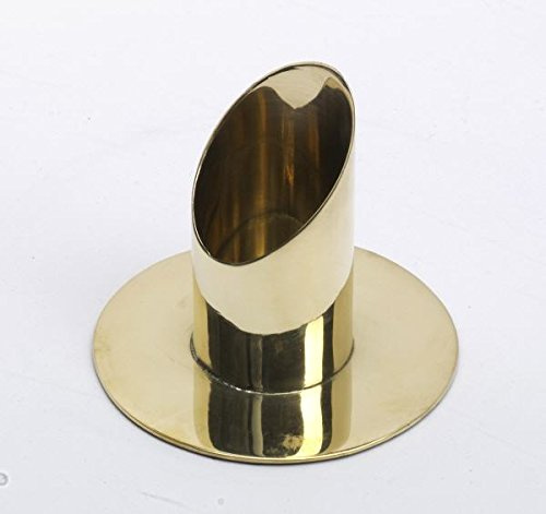 Langkerzenleuchter Messing, Gold, Ø 3,5 cm glänzend, Mega-Leuchter