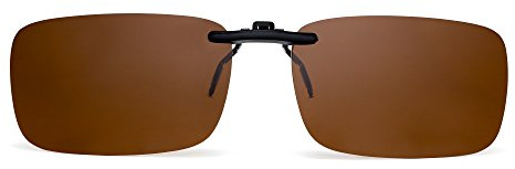 JM Randlos Rechteck Clip auf Sonnenbrille Leicht Gewichts Polarisiert Brillen Damen Herren