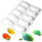 OCPO KITCHEN Moule Silicone Gâteau 3D Fruits, Moule à Mousse Cake, Moule à Pâtisserie en Silicone avec 8 Cavités pour Glace Chocolat Gelée Pâtisserie Dessert Savon