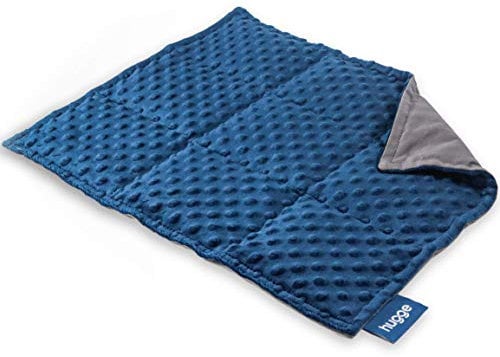 hugge Education 1kg Kids Weighted Lap Pad Blanket - British Made - Kids & Adult Sizes - Reduces Anxiety and Fidgeting