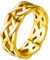 FaithHeart 7mm bandring für Damen Mädchen Keltischer Knot Fingerring verlorbungsring Ewigkeit Ring für Weihnachten Valentinstag