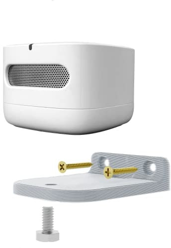 3D Cabin Smart Air Quality Monitor Wall Mount Bracket Shelf Holder For Amazon (White)