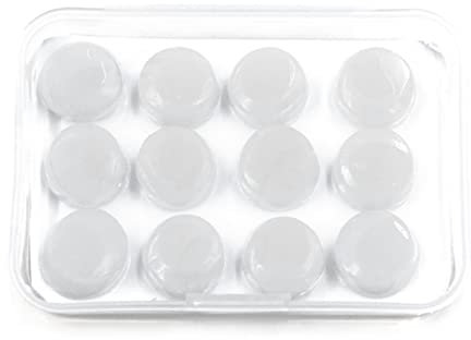 Tappi per Le Orecchie Silicone, Tappi per Orecchie per Dormire,Tappi Orecchie Antirumore Morbida Modellabili Riutilizzabili, per Dormire Nuoto Tappi per Le Orecchie per Bambini Adulti(trasparente)