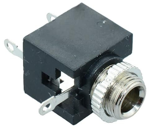 2.5mm Mono Miniature Jack Socket Audio Components (Pack of 25)
