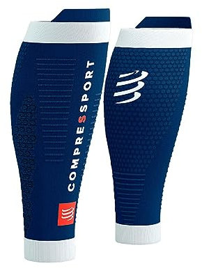 COMPRESSPORT R2 3.0 Ropa de compresión, Adultos Unisex, Estate Blue/White (Multicolor), 38-42 cm