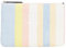 Tommy Hilfiger Beach Pouch, Clutch Stripes, Etui, Pastell-Streifen