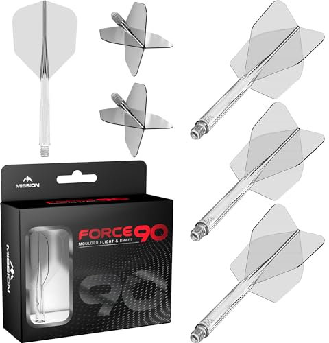 Mission Force 90 Clear NO6 - Dart Flights Inbetween