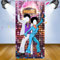 KALUROIL Retro Foto Hintergrund, 70er Jahre Tanzen Party Dekoration, Disco Party Dekoration Lieferung, 70er Jahre 80er Jahre 90er Jahre Tänzer Hintergrund für Disco Thema Party (35x71in)