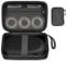 APKOL Tasche Kompatibel mit Nelko P21 Case, SUPVAN E10/E16 Beschriftungsgerät, für PRT/NIIMBOT D110/Pristar P15 Labeldrucker Mini Bluetooth Handgerät Etikettendrucker (nur Tasche)-Schwarz