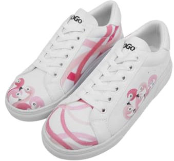 DOGO Damen Ace Sneakers Sneaker, Mehrfarbig, 39 EU