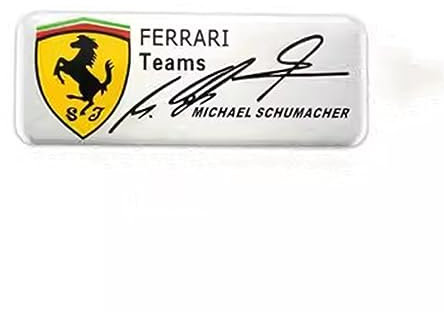 LNHZX 2 Adesivi Decorativi Anteriori e Posteriori per Auto per Ferrari California 430 F12 458 488 812 F8 456, Adesivi di Protezione Esterna 3D,B