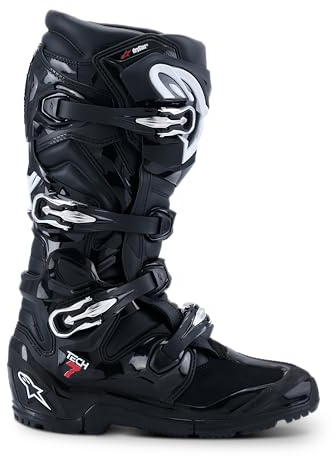 Alpinestars Tech 7 Enduro Drystar WP Stivali da motocross, nero, 11