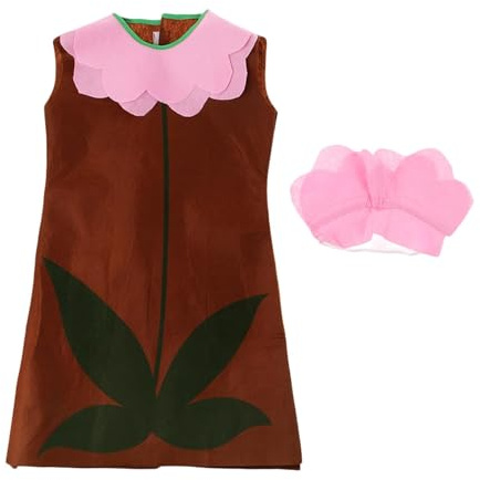 RNXRZANK Blumenkostüm, Leicht, Vielseitig, Ideales Geschenkaccessoire, Kostüm für Aufführungen, 50cmx90cm